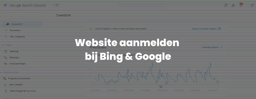 Website aanmelden bij Bing & Google