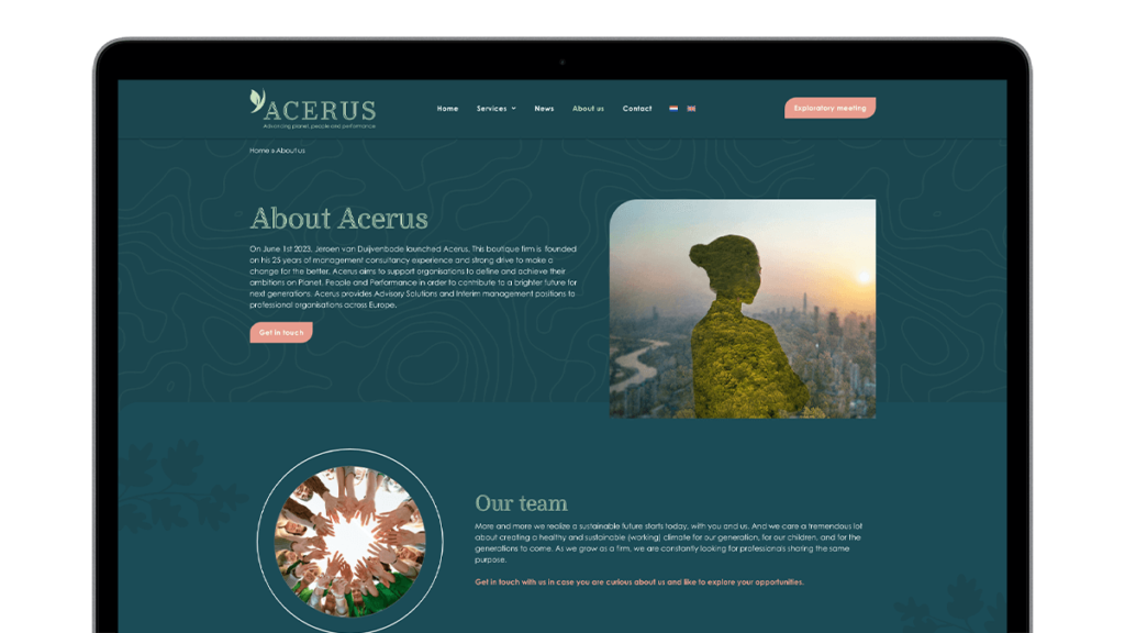 About-Acerus-Website-screens