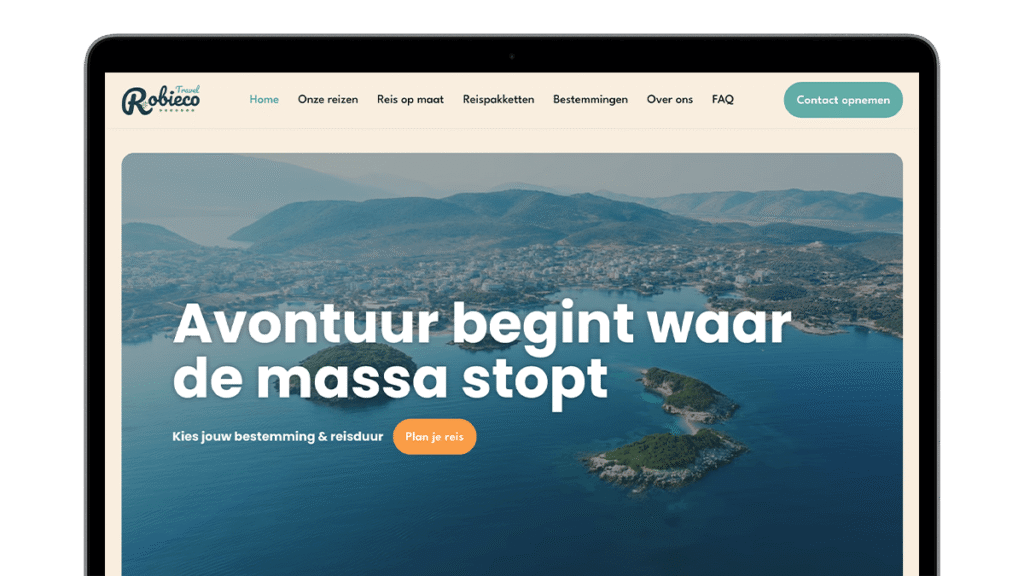 Robieco_Travel-Home-screens