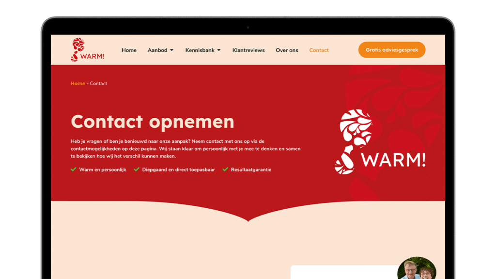 Warm&Co-Contact-screens